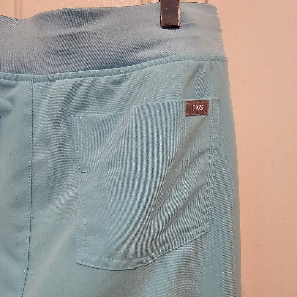 FIGS Women's Zamora Jogger Scrub Pants - Neon Blue Sz: XS - Picture 10 of 14